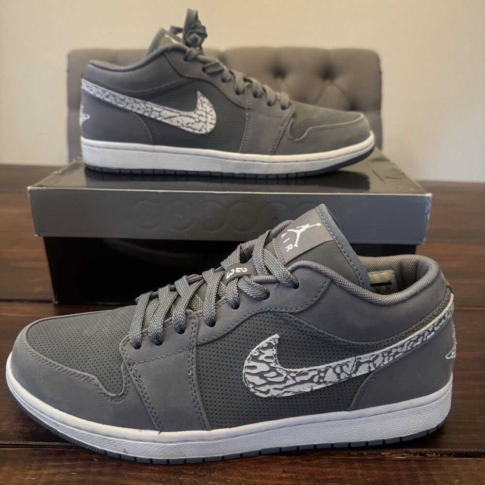 Air Jordan 1 Phat Low Cool Grey Shoes